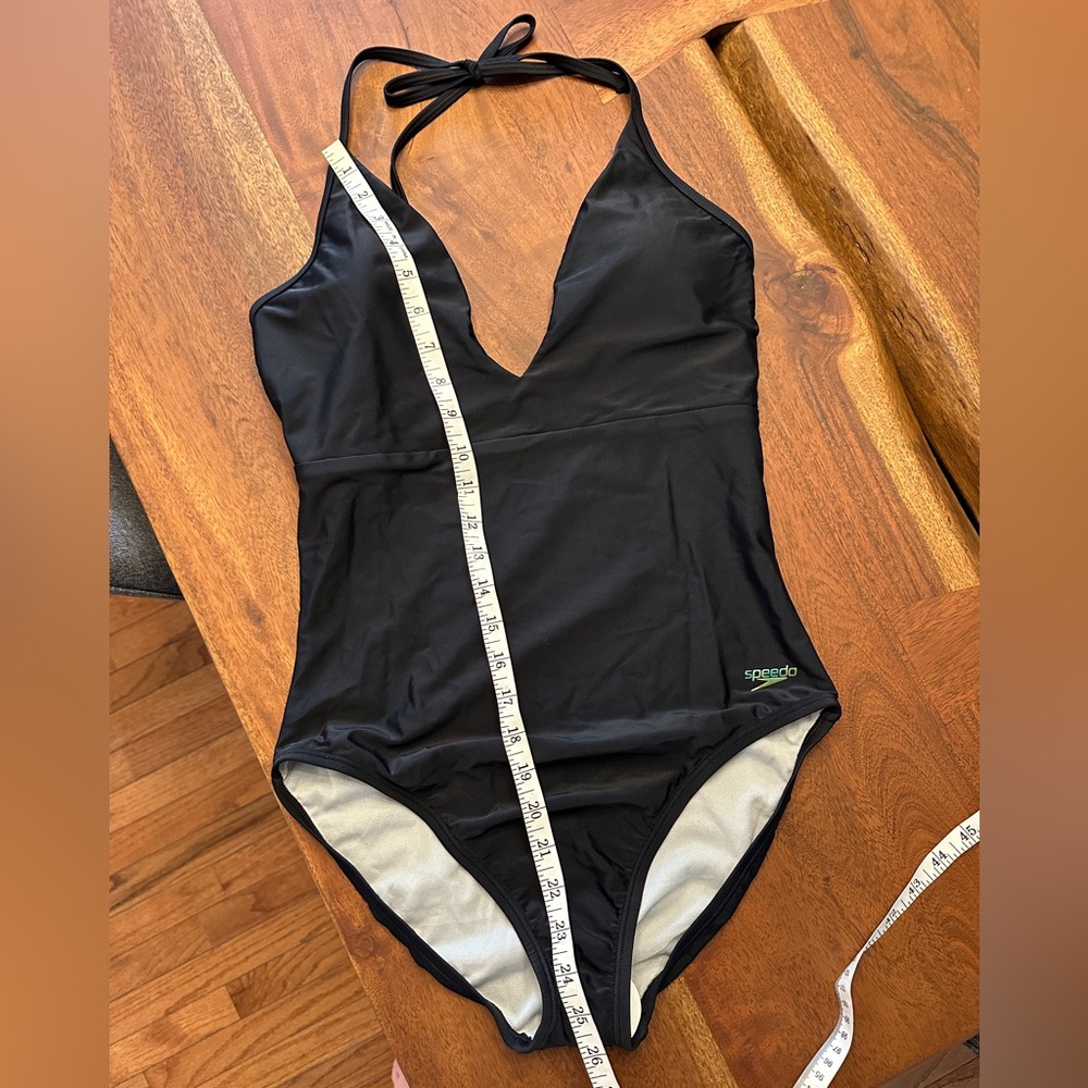 Black Speedo One-Piece Swimsuit
